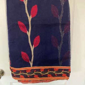 Never worn navy blue saree